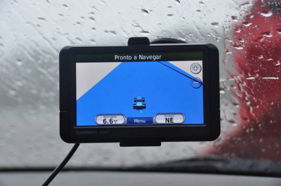 Nunca o GPS foi tão literal!!! (na nossa travessia entre Oiapoque, no Brasil e Saint Georges, na Guiana Francesa